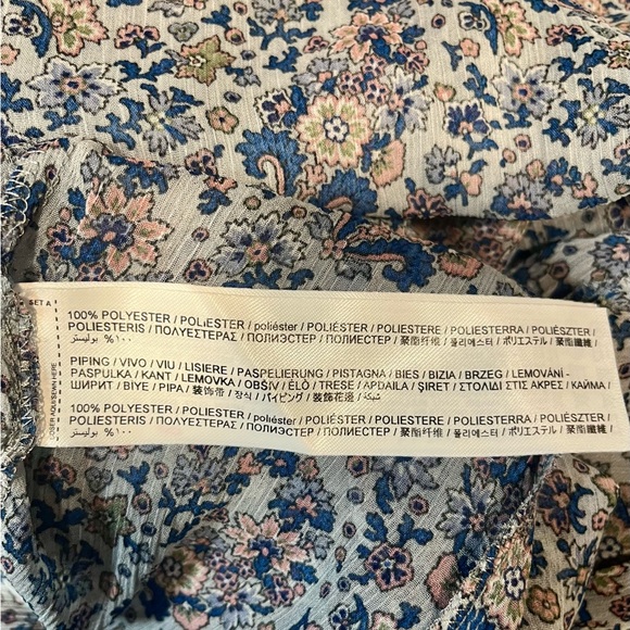 NWOT MNG Mango ruffled sleeveless top sz2 - Picture 4 of 7